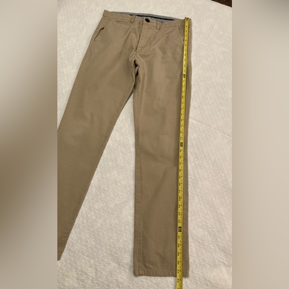 Stock Mfg chinos, khaki, size 32 - Picture 3 of 7